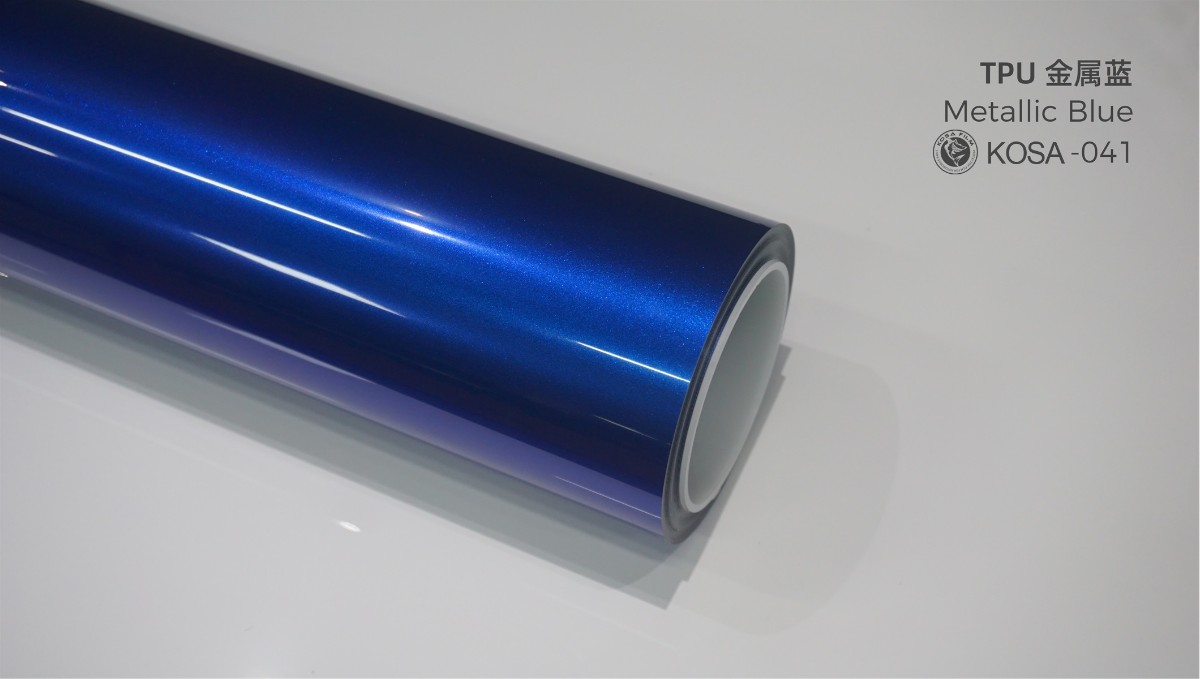 Metallic blue