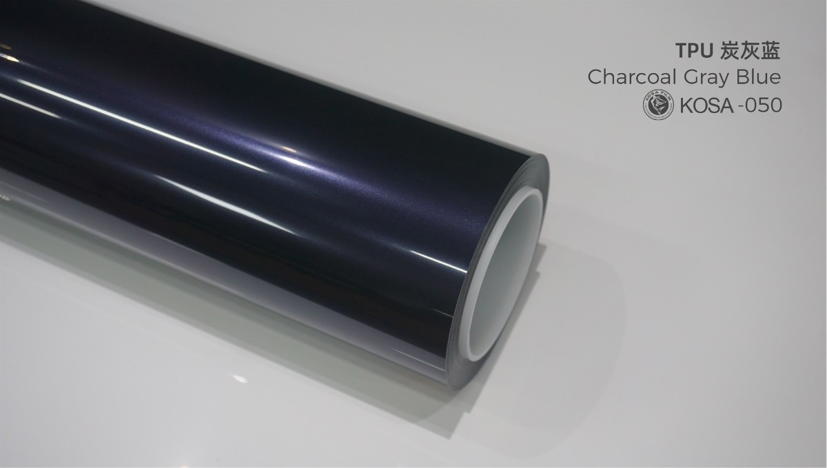 Charcoal grey blue