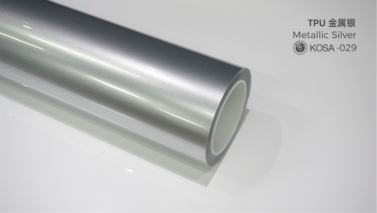 Metallic silver