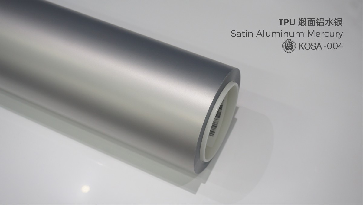 Satin aluminum mercury